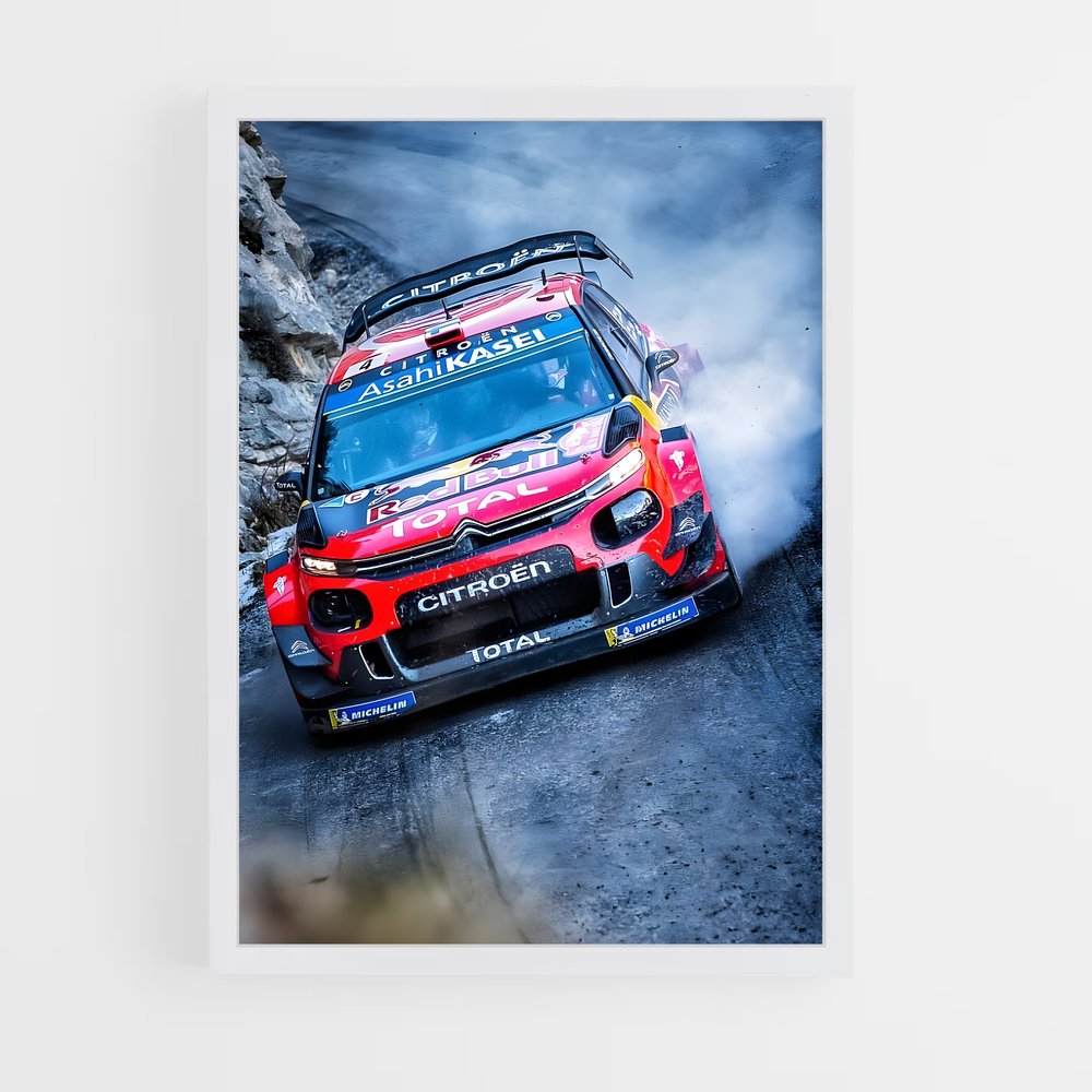 Poster Montée en Flamme – affiche Citroën (vue 3)